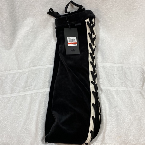 Rihanna Fenty Limited Edition Velour Lacing Pants - Picture 4 of 6